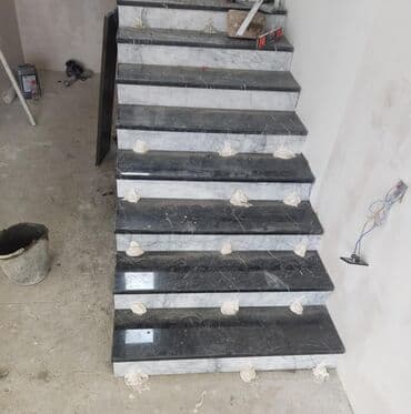 Mərmər pilləkəblərin istənilən ölçü və dizaynda sifarişi usta xidməti