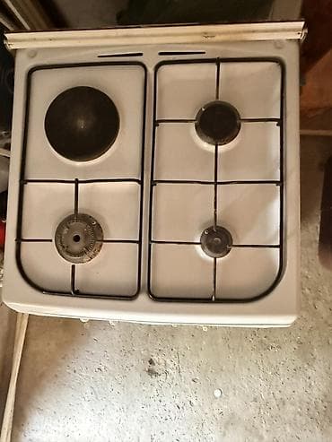 lotus qaz peci: Sösler 6060-41 qaz plitəsi və soba - Üst hissə: 4 gözlü qaz ocağı – — 2