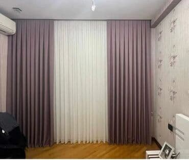 qeşeng şekiller: Qəşəng pərdələr otağa zəriflik qatır. Ağ tül pərdələr işığı yumşaq — 17