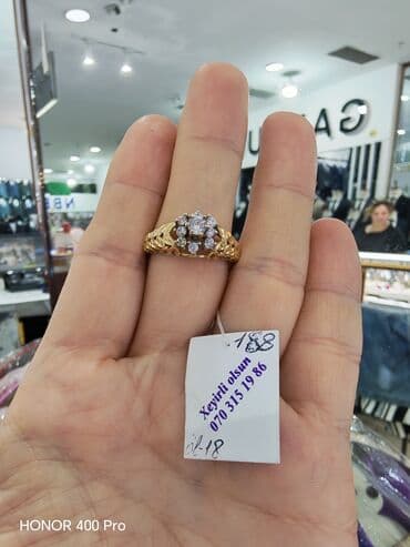 qızılların qiyməti: Üzük, Sarı qızıl, 585 Əyar — 5