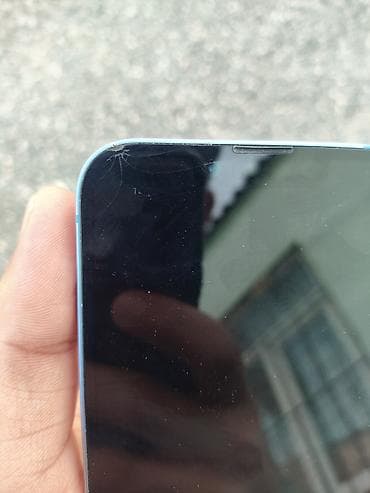 ref iphone: IPhone 14, 128 GB, Mavi, Qırıq — 4
