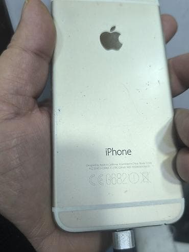 iphone 6 ucuz: IPhone 6, Qızılı, Barmaq izi — 6