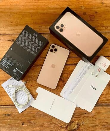 telefon lalafo: IPhone 11 Pro Max, 256 GB, Qızılı, Zəmanət, Kredit, Barmaq izi — 1