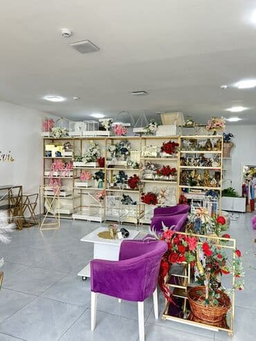 gül növləri: Zərif dekor və gül kompozisiyaları mağazası Hazir biznes kimi satilir — 5