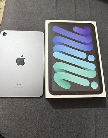 Apple iPad mini (6-cı nəsil) – boz rəng - Kompakt 8.3" Liquid Retina