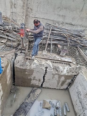 kohnə dəmir darvaza: #betonisleri #beton #betonkesme #betonkəsimi #betonkesim betondesme — 7