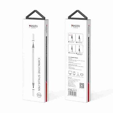 купить стилус: Kateqoriya: Stiluslar Yesido ST04 Stylus Pen – 2-si 1-də Qələm və — 1