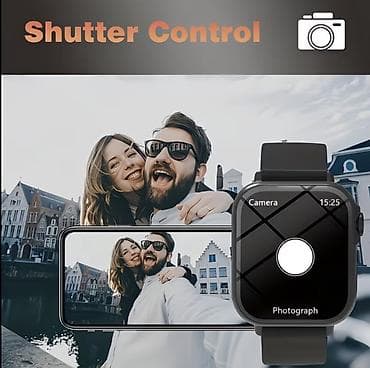 telefonlu saatlar: Smart saat, Smart, rəng - Boz — 4