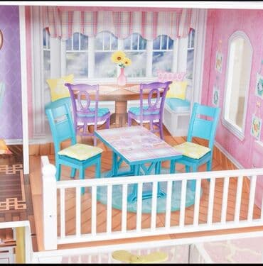 uşaqlar üçün kombinzon şortlar: Игрушечный домик для девочки привезенный из Европы . Экологически — 9