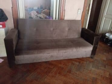 диван французская раскладушка: Di̇van-kravat, İşlənmiş, Açılan — 1