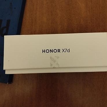 telefon smartfon: Honor X7d, 256 GB, rəng - Qara, Sensor — 2