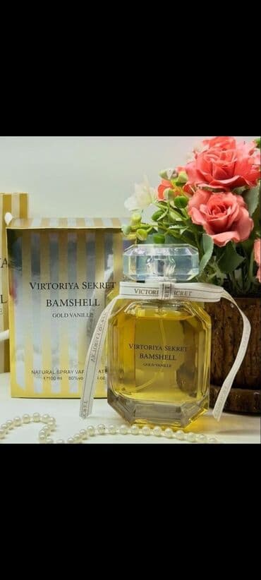 Viktoriya Seckret Vanilli 100ml A klass Vanilli sokoladli etir baqli