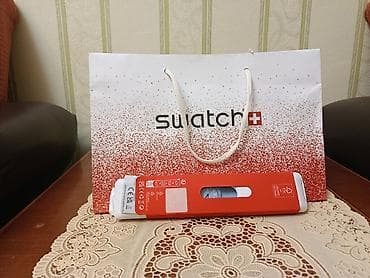 Eynəklər: Yeni, Qol saatı, Swatch, rəng - Mavi — 4