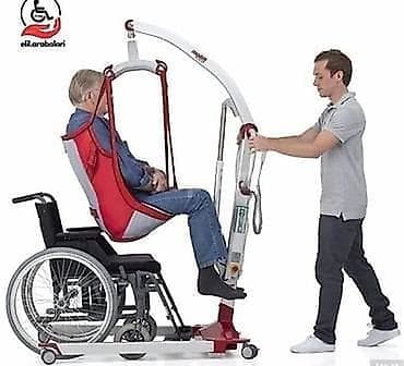tek kreslo: Xəstə Qaldırıcı Lift – əlil arabası, çarpayı və kreslo arasında — 1