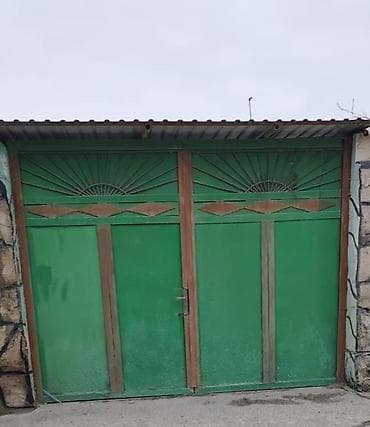 İşlənmiş Həyət darvazası, Yana açılan, Mexaniki, Qapı ilə, rəng - Yaşıl, Kredit yoxdur, Ünvandan götürmə