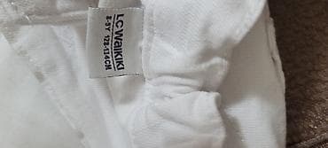 ag cins: LC Waikiki uşaq şalvarı - Model: klassik kəsimli ağ cins (denim — 5