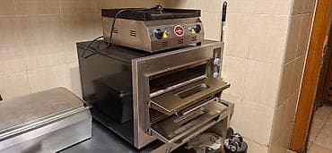 Professional sobalar: Elektrik soba, Pizza, 2 mərtəbəli, İşlənmiş — 6