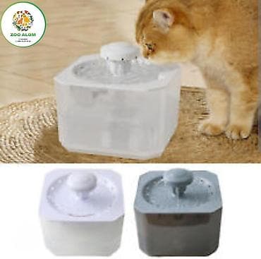 Quşlar: Fontan tipli su dispenseri Pişik və itlər üçün - Axarlı su sistemi — 2