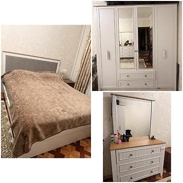 Ev üçün digər mallar: İkinəfərlik çarpayı, Dolab, İşlənmiş — 1