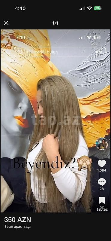 Qaynaq saçlar, Təbii, Yeni