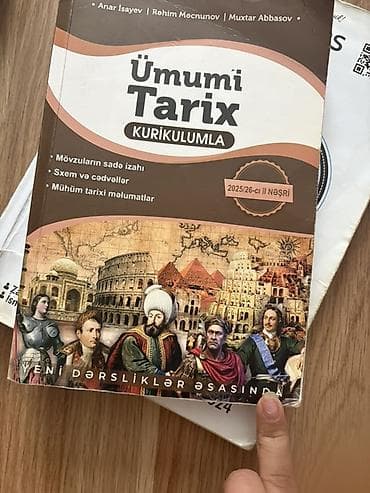 codera informatika pdf 2025: Ümumi Tarix – Kurikulumla (2025/26-cı il nəşri) - Müəlliflər: Anar — 1
