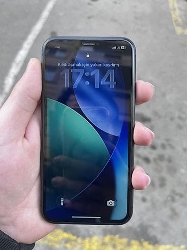 rəsmi note 14 pro: IPhone 11, Qara, Face ID — 2