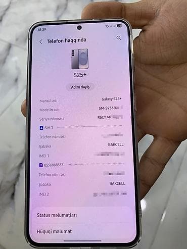 shure mikrofon: Samsung Galaxy S25 Plus, 256 GB, rəng - Gümüşü, Simsiz şarj — 6