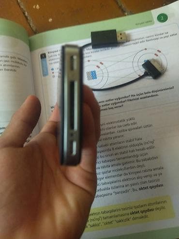 iphone adapter kabel: IPhone 4, Qara, Qırıq — 4