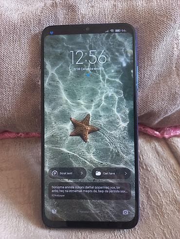 par utuleri: Redmi 9T, 128 GB, rəng - Mavi, Barmaq izi — 7