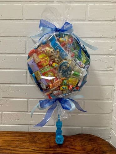 Quruducular: Uşaq və bayram hədiyyələri üçün şirniyyat buketləri və qutuları — 1