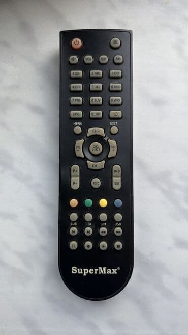 burun aparatı: Tüner "SuperMax" Tüner, Krosnu aparatı Supermax SM 4120 HD FTA Pultu — 5