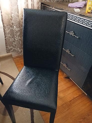 işlənmiş mətbəx: Mətbəx üçün, İşlənmiş, Dördbucaq masa, 6 stul — 3