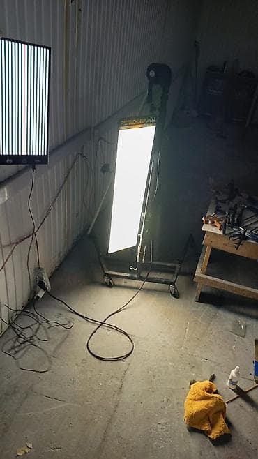 Bezkraska aparatı PDR (boyasız dent düzəltmə) üçün işıq paneli və — 1