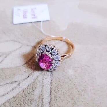 585 prob qızıl qiymeti: Toy, Üzük, Çəhrayı qızıl, 583 Əyar, Yaqut — 4