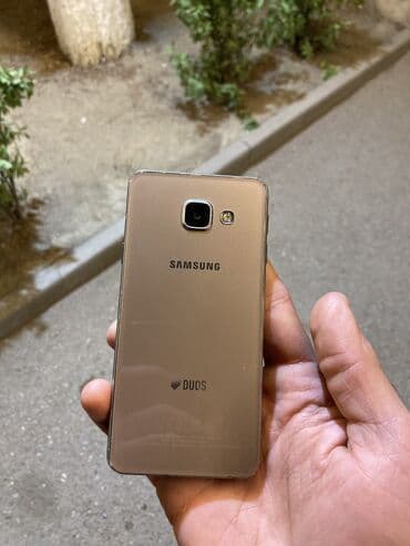 samsung s25 edge qiymeti: Samsung Galaxy A3 2016, 64 GB, rəng - Qızılı, Barmaq izi, Face ID — 1