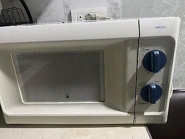 Mikrodalğalı soba Ayrıca dayanan, Mikrodalğalar ilə, rəng - Ağ