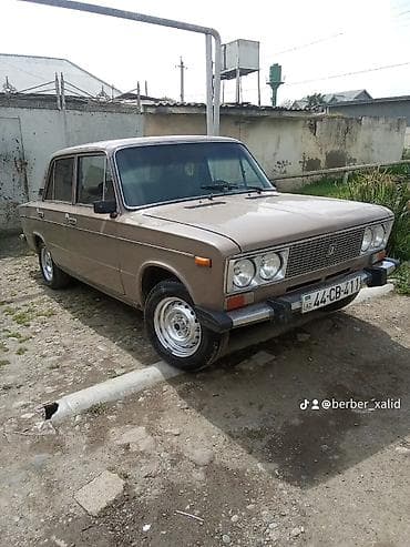kamaz satışları: VAZ 2106 sedan – bej rəng, 4 qapı, arxaötürücülü. Klassik xrom ön — 1