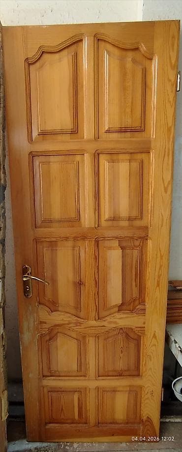 2ci el qapi: Mətbəx üçün İşlənmiş Otaq qapısı Zamok ilə, Zəmanətsiz, Ödənişli quraşdırma, Ödənişli çatdırılma — 2