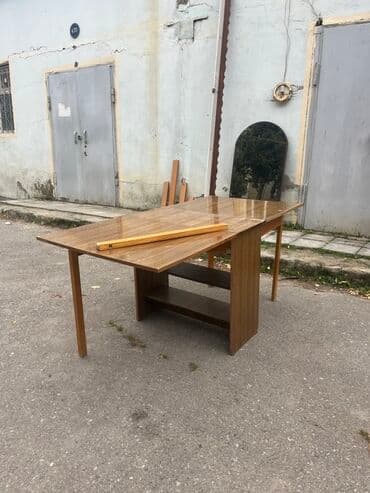 Masalar: Mətbəx masası, Açılan, Laminat, Dördbucaq masa — 3