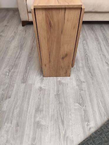 Açılan-qapanan transformasiya olunan masa - Material: təbii ağac