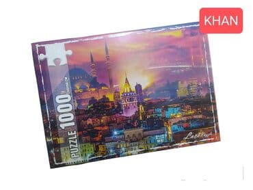4000 elementli pazllar: Pazl 1000 hissə Türkiyə istehsalı . Keyfiyyətli məhsul sizin — 2