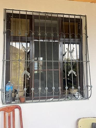 Dəmir pəncərə barmaqlığı 1 eded ‼️‼️ - Material: massiv metal/dəmir