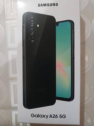 Samsung Galaxy A26 5G, rəng - Qara lalafo.az -da Samsung Galaxy A26 5G, rəng - Qara