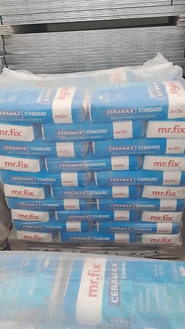 qarışıq mallar: Mr.Fix CERAMAX Standard – kafel və keramika yapışdırıcısı - Tətbiq — 1
