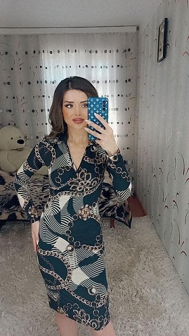 savis krem a e: Platye yenidir. Streç material. Etraflı Zeng Wp — 2