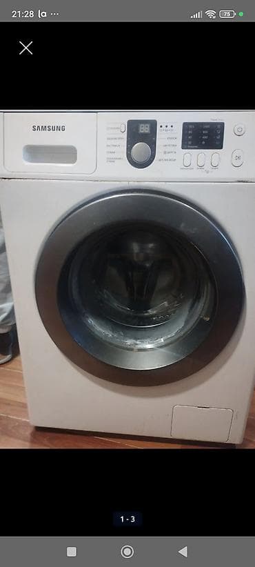 iphone servis: Samsung önyükləməli paltaryuyan maşın - Ön paneldə elektron displey — 1