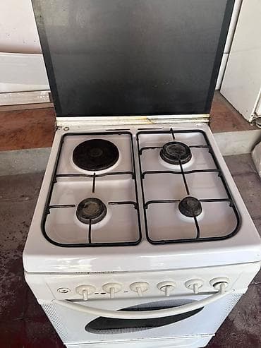 elektron soba: Qaz plitəsi Ayrıca dayanan, 4 gözlü, İşlənmiş — 6
