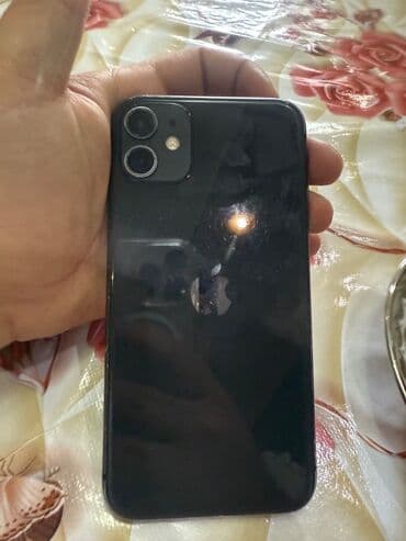 IPhone 11, 64 GB, Qara, Face ID — 2