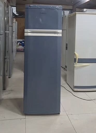 ikinci əl mini soyuducu: 2 qapılı Beko Soyuducu Satılır, rəng - Gümüşü, Təkərli — 3