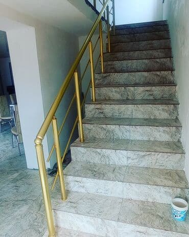 ilkin ödənişsiz tikinti materiallari: Pilləkən məhəccərləri — 6